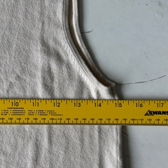 Skies Are Blue Ivory Sleeveless Top - Picture 8 of 8